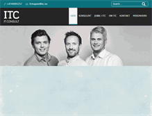 Tablet Screenshot of itc.no