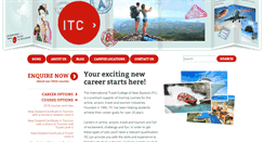 Desktop Screenshot of itc.co.nz