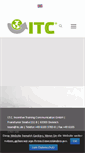 Mobile Screenshot of itc.de